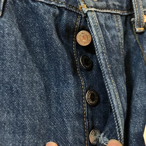 NWT Levi’s Wedgie Straight High Rise Button fly size 31 - Picture 4 of 6
